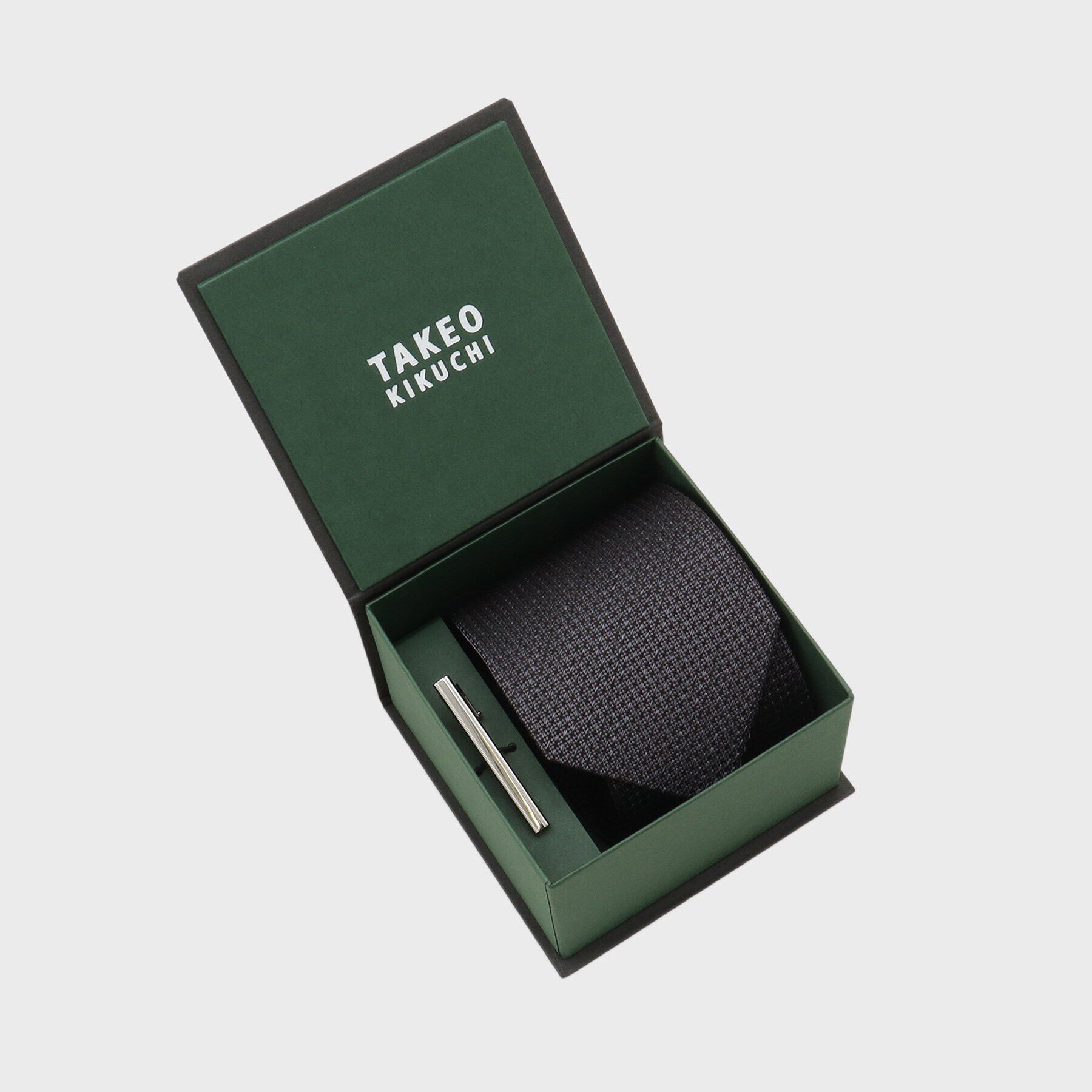 TAKEO KIKUCHI「【BOXセット/LIMITED】無地ネクタイ&タイバー」|ネクタイ・蝶ネクタイ|