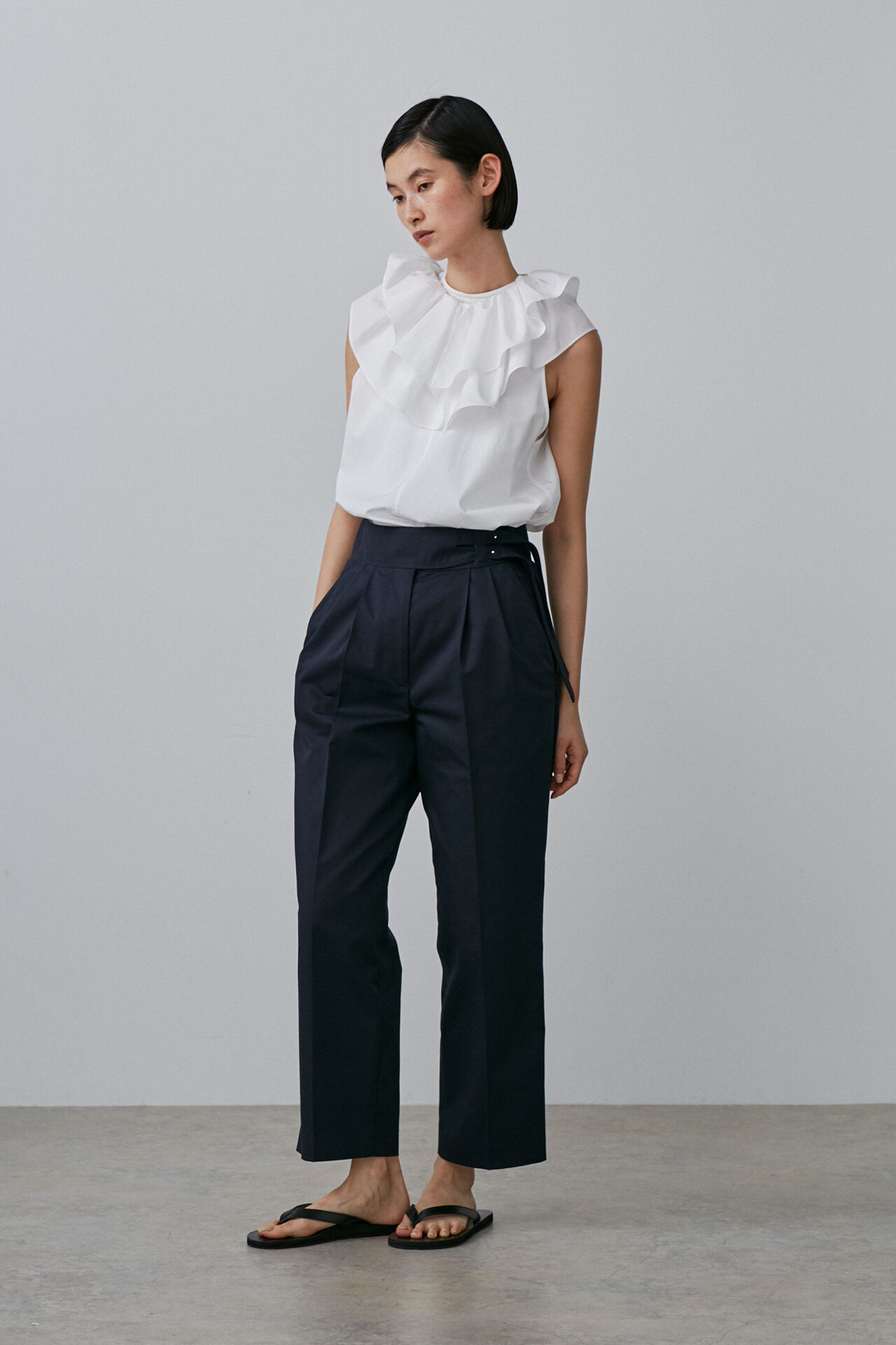 YLEVE 「BOURRIENNE &times; YLEVE / COTTON TYPEWRITER BL / LAN」|シャツ・ブラウス|