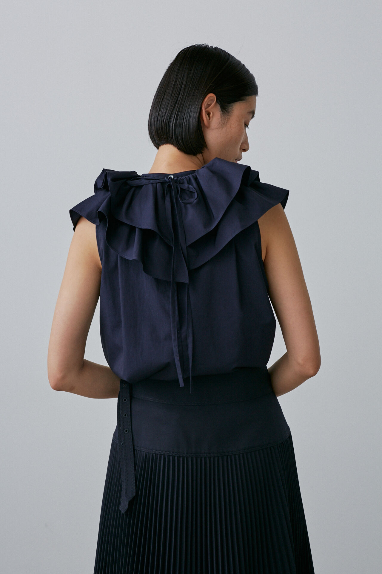 YLEVE 「BOURRIENNE &times; YLEVE / COTTON TYPEWRITER BL / LAN」|シャツ・ブラウス|
