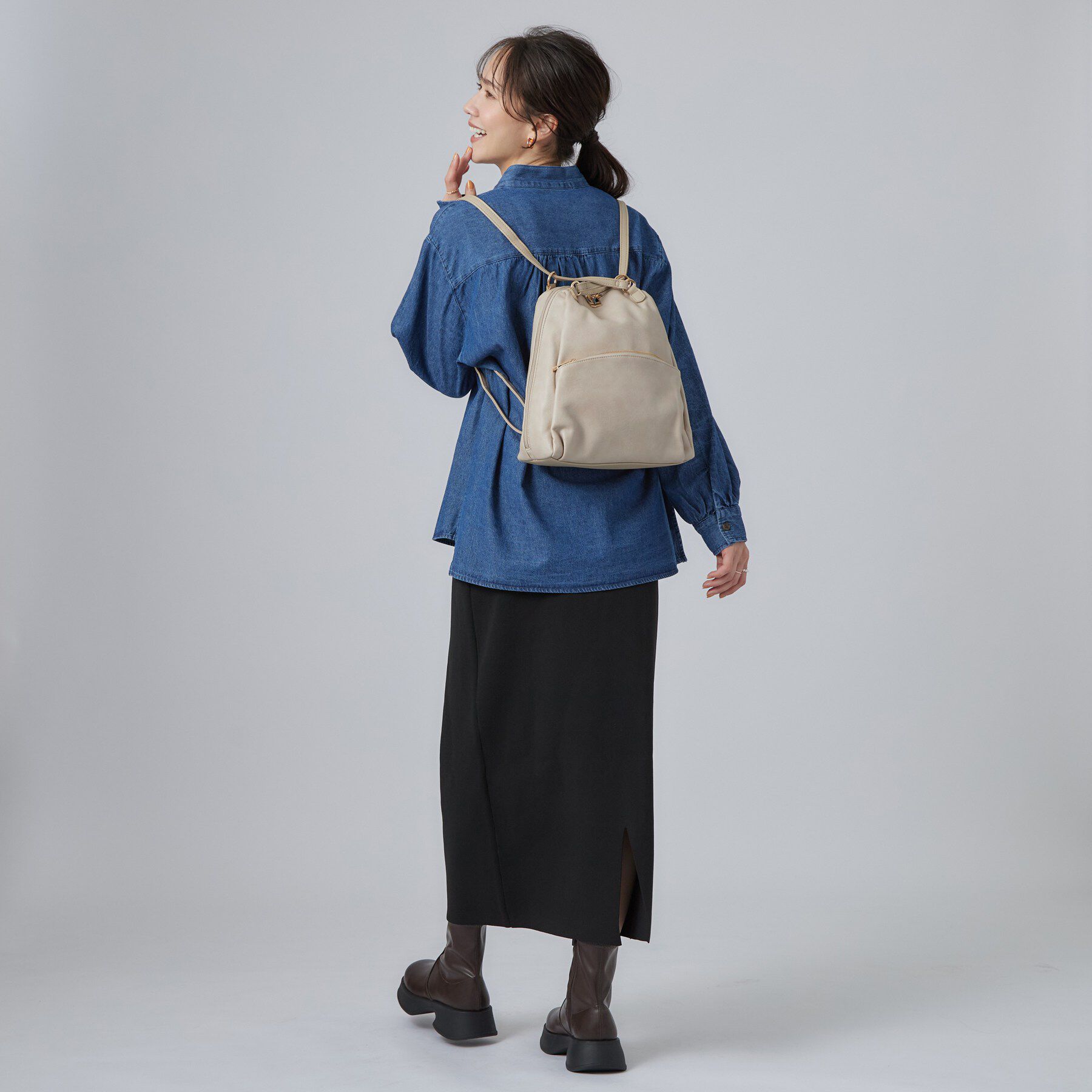 SHOO･LA･RUE「【2WAY】ショルダーにもなるリュック」|リュック|
