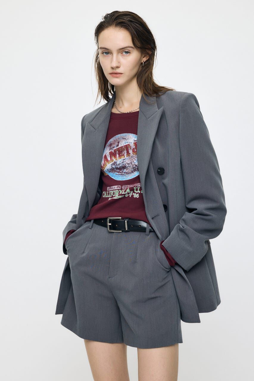 MOUSSY「DOUBLE BREASTED ジャケット」|その他|GRY