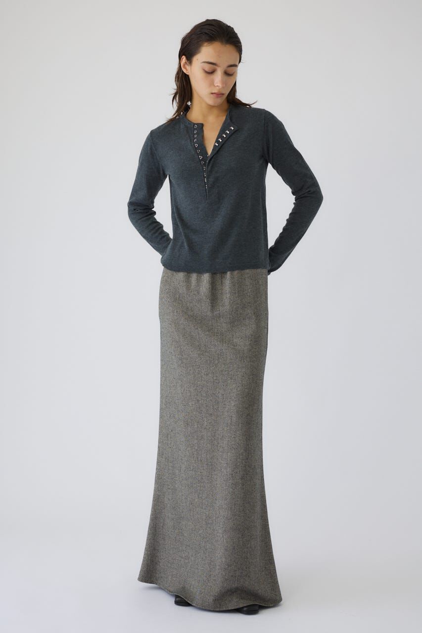 RIM.ARK 「Herringbone maxi SK」|スカート|