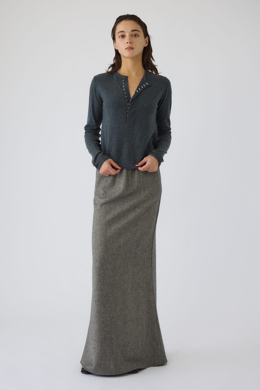 RIM.ARK 「Herringbone maxi SK」|スカート|