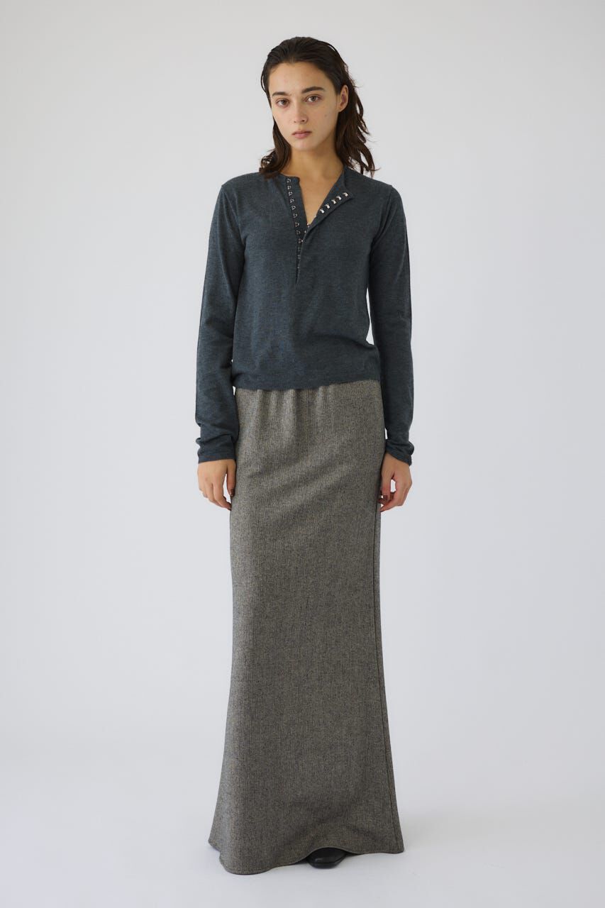 RIM.ARK 「Herringbone maxi SK」|スカート|
