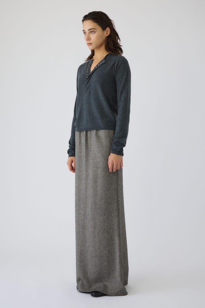 RIM.ARK 「Herringbone maxi SK」|スカート|