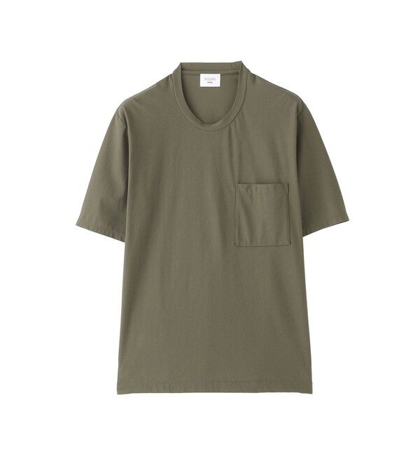 MACKINTOSH PHILOSOPHY「ブリテック 半袖クルーネックTシャツ レノクロストリコット」|Tシャツ・カットソー|グリーン