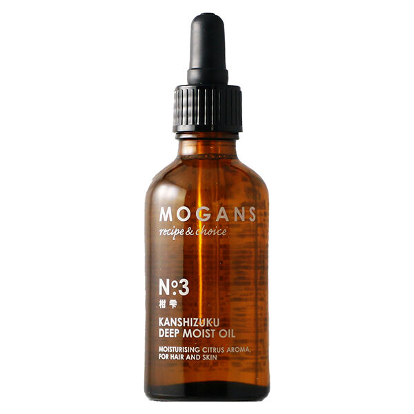 mogans「MOGANS ディープモイストオイル＜柑雫＞ (50ml)」|洗い流さないトリートメント|