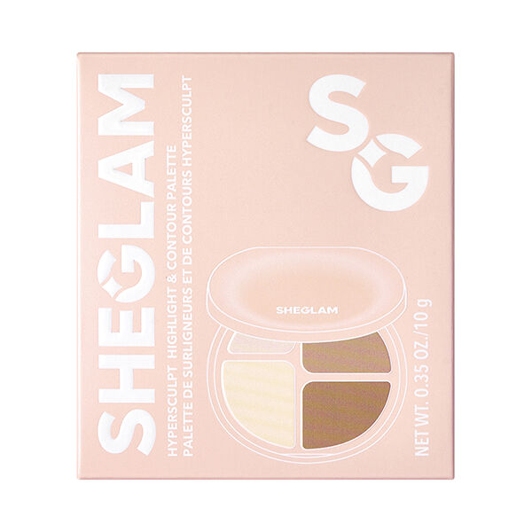  「SHEGLAM ハイパースカルト ハイライト＆コントゥアパレット ウォーム (10g)」|フェイスパウダー|