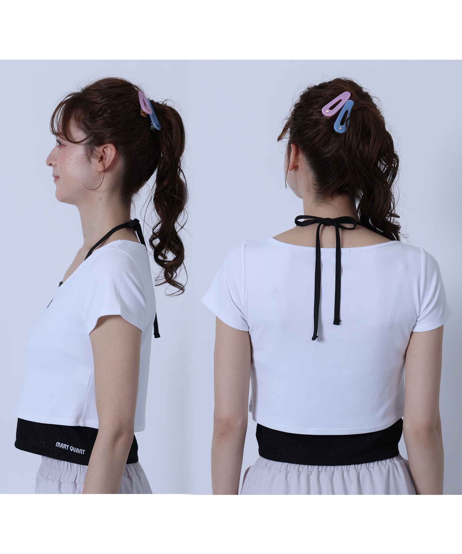MARY QUANT「キャミレイヤード アンサンブル」|Tシャツ・カットソー|