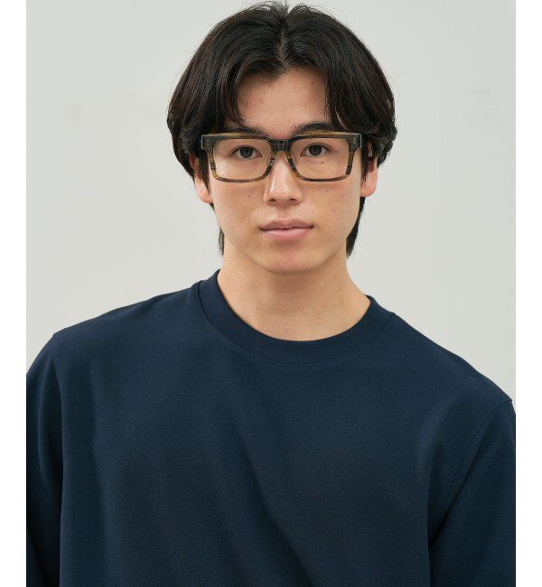  「ウェリントン型 メガネ | マツケリ MAZZUCCHELLI｜ 四角 伊達・度付き眼鏡 ユニセックス  レンズ交換券付」|メガネ|
