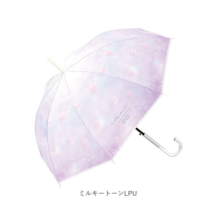 BACKYARD FAMILY「長傘 レディース 60cm かわいい 通販 長雨傘 雨傘 ビニール傘 ジャンプ傘 ジャンプ 傘」|傘|