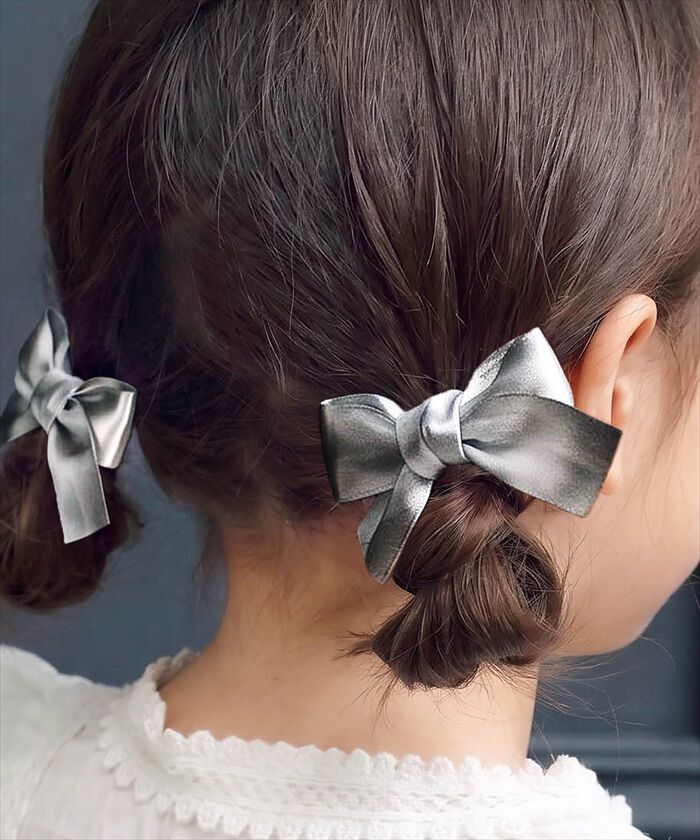 BACKYARD FAMILY「Rora ヘアクリップ 3個セット リボン 通販 ローラ rora ヘア クリップ 髪留め 髪どめ」|その他|