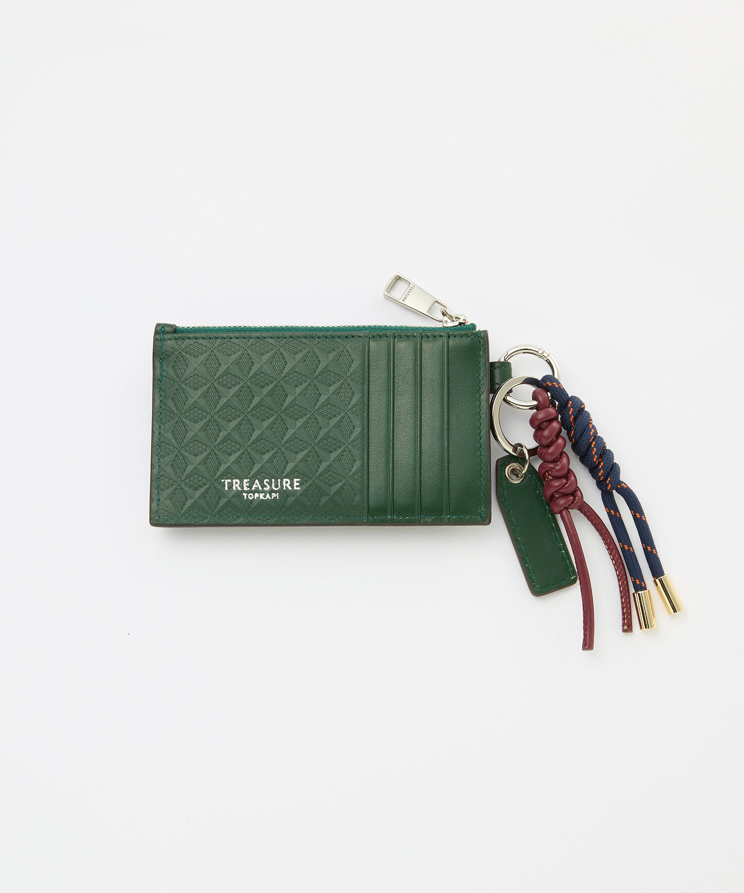 TOPKAPI TREASURE「【TREASURE TOPKAPI】スムースレザー 幾何柄 フラグメントケース」|財布|