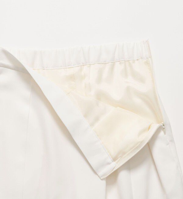 conte「＜conte＞アシンメトリー ラップワイドパンツ WHITE」|その他|