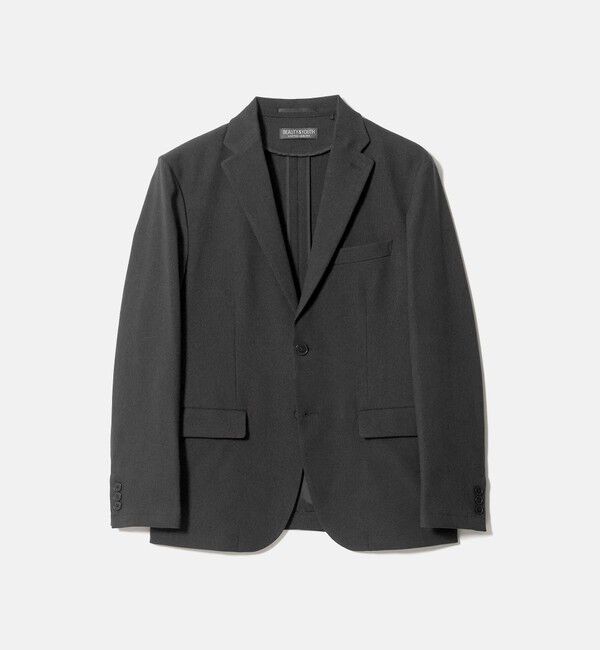 BEAUTY&YOUTH UNITED ARROWS「リサイクル ポリエステル 2B ジャケット セットアップ対応 ヨコストレッチ ウォッシャブル」|テーラードジャケット|