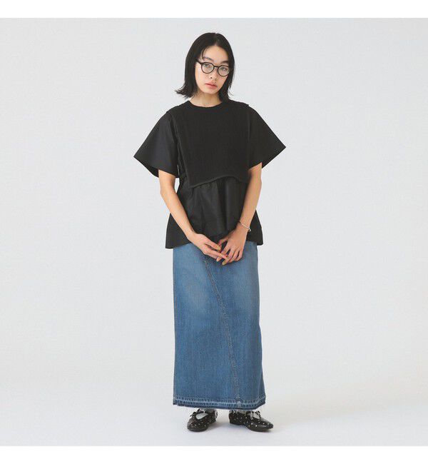 Ray BEAMS 「ケーブル ジャカード キリカエ プルオーバー」|Tシャツ・カットソー|