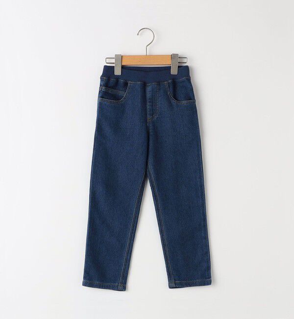 SHIPS KIDS「SHIPS KIDS:80～90cm / ソフト ストレッチ デニム パンツ」|デニム|ネイビー