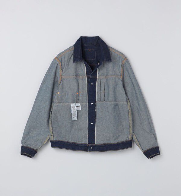 SHIPS「Levis: TYPE 1 TRUCKER NEW SELVE」|デニムジャケット|