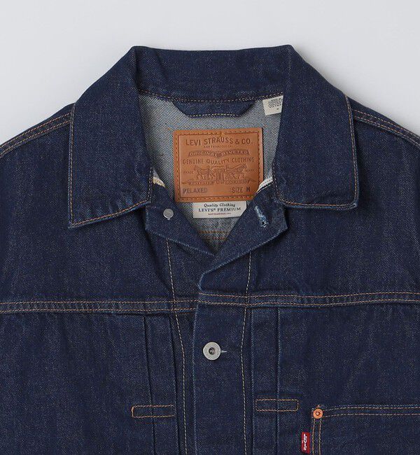 SHIPS「Levis: TYPE 1 TRUCKER NEW SELVE」|デニムジャケット|
