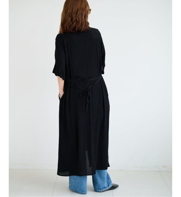 OUTDOOR PRODUCTS Usual Things「オープンカラーシャツワンピース」|ワンピース|