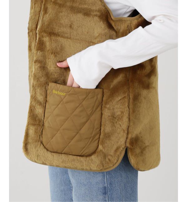 OUTDOOR PRODUCTS Usual Things「Barbour karin faux fur gilet」|ダウンベスト・ベスト|