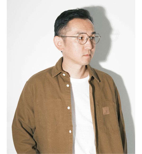 EYETHINK「【BLANC../ブラン】別注 ET003 WHT GOLD ex Optical」|メガネ|