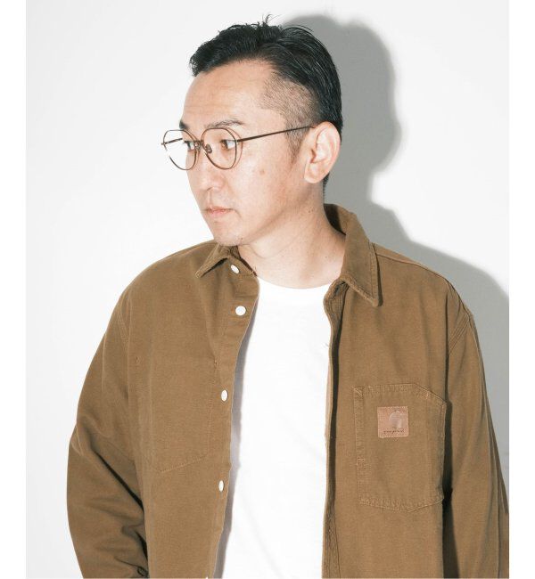 EYETHINK「【BLANC../ブラン】別注 ET003 WHT GOLD ex Optical」|メガネ|