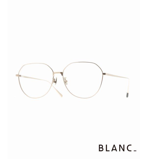 EYETHINK「【BLANC../ブラン】別注 ET003 WHT GOLD ex Optical」|メガネ|