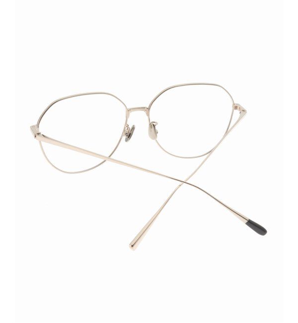 EYETHINK「【BLANC../ブラン】別注 ET003 WHT GOLD ex Optical」|メガネ|