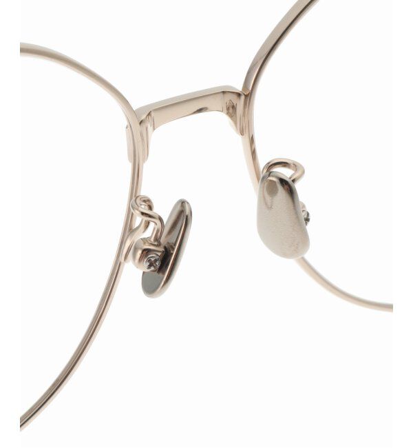 EYETHINK「【BLANC../ブラン】別注 ET003 WHT GOLD ex Optical」|メガネ|