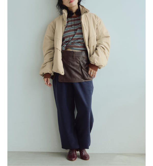 IENA LA BOUCLE「《予約/洗える》IENA LA BOUCLE コットンナイロンパテットブルゾン」|その他|