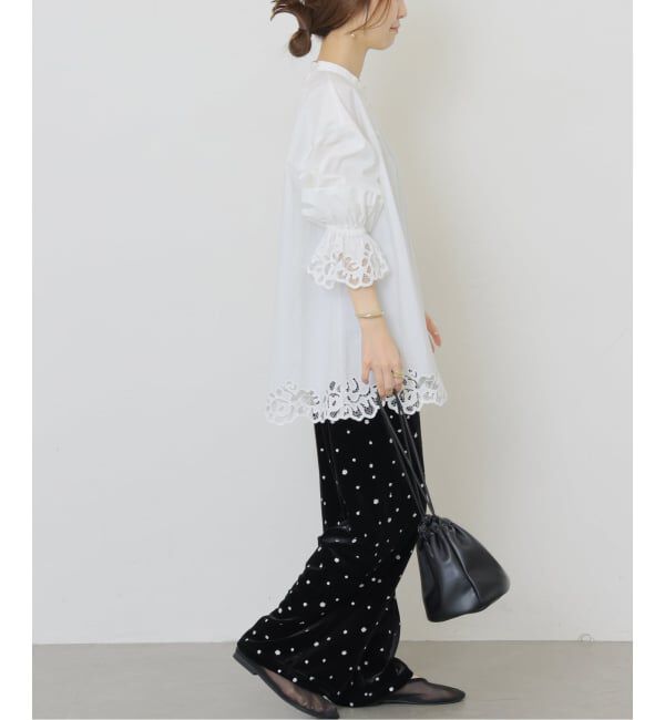 JOURNAL STANDARD relume「《WEB限定追加》小花刺繍ベロアパンツ」|その他|