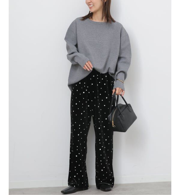 JOURNAL STANDARD relume「《WEB限定追加》小花刺繍ベロアパンツ」|その他|