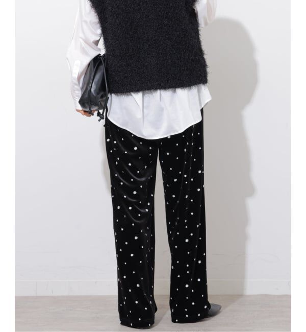 JOURNAL STANDARD relume「《WEB限定追加》小花刺繍ベロアパンツ」|その他|