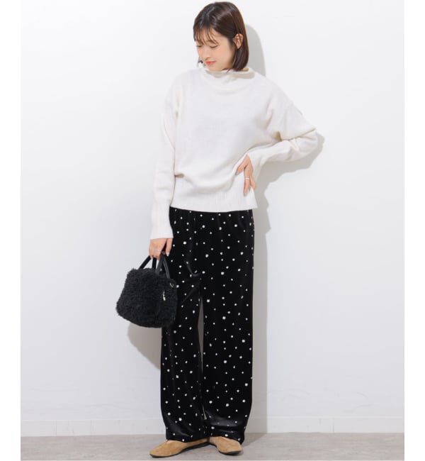 JOURNAL STANDARD relume「《WEB限定追加》小花刺繍ベロアパンツ」|その他|