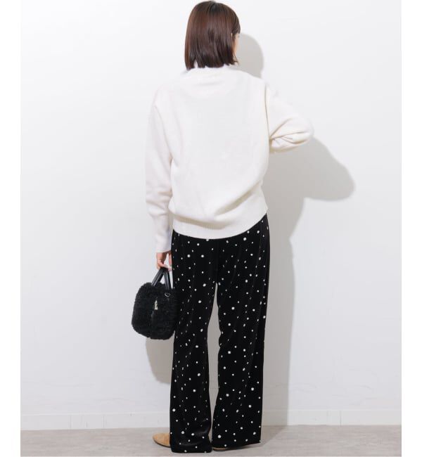 JOURNAL STANDARD relume「《WEB限定追加》小花刺繍ベロアパンツ」|その他|