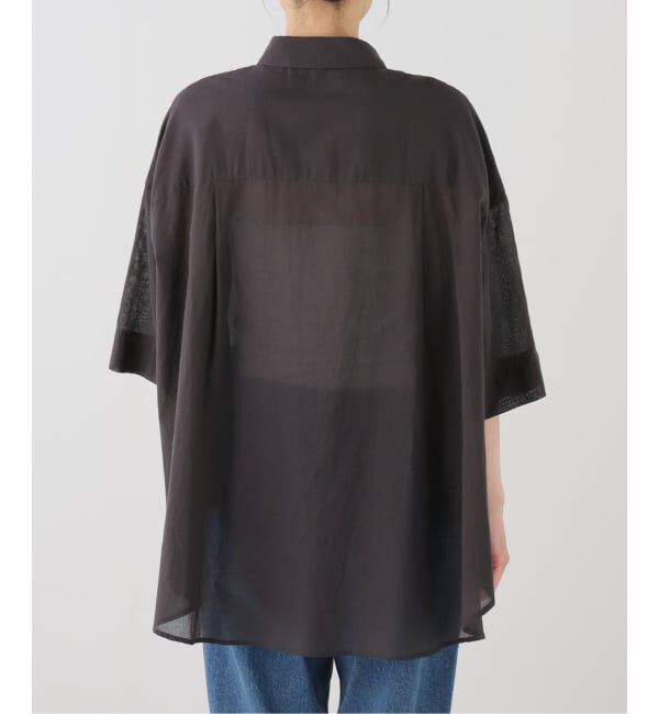 JOURNAL STANDARD relume「シアーコットンハーフスリーブビッグシャツ」|シャツ・ブラウス|