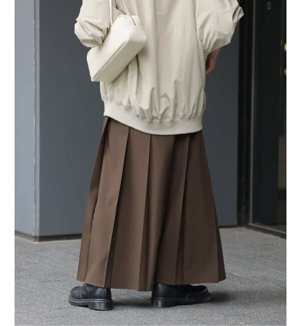 JOURNAL STANDARD relume「《追加》ワイドプリーツイージースカート」|スカート|