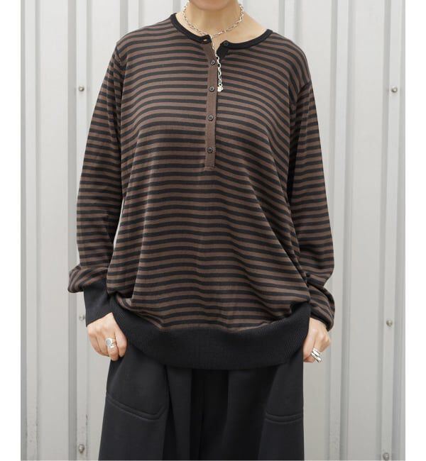 journal standard luxe「Cテンジク ヘンリープルオーバー」|ニット・セーター|