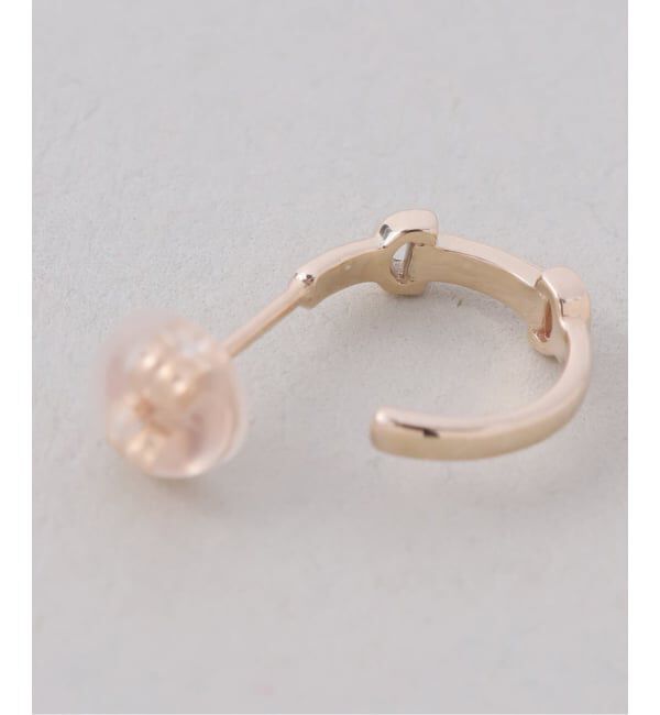 Lilas by Spick&Span「《WEB限定》バックルピアス K10（両耳）」|ピアス|