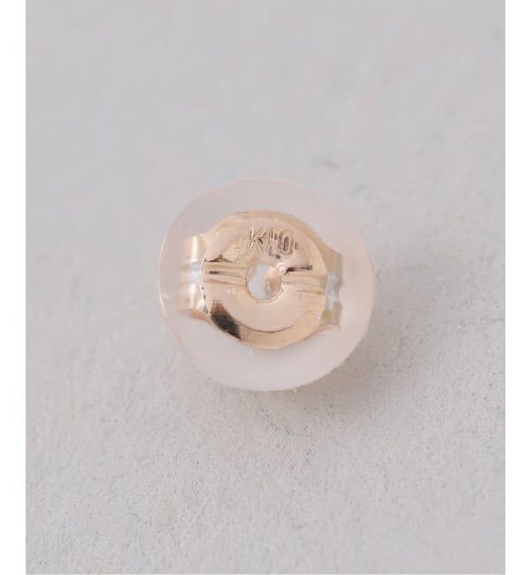 Lilas by Spick&Span「《WEB限定》バックルピアス K10（両耳）」|ピアス|