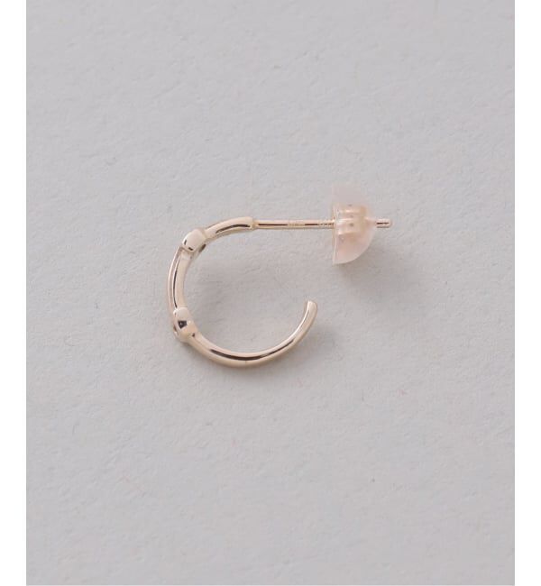 Lilas by Spick&Span「《WEB限定》バックルピアス K10（両耳）」|ピアス|