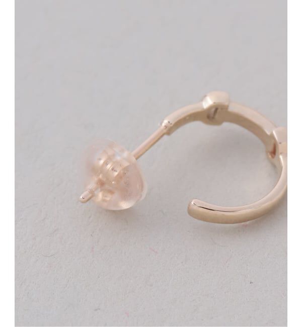 Lilas by Spick&Span「《WEB限定》バックルピアス K10（両耳）」|ピアス|