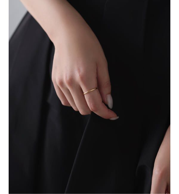 Lilas by Spick&Span「パイプリング K18」|リング|