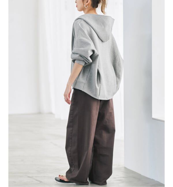 Spick and Span「《WEB限定 / 追加予約》コクーンシルエットパーカー」|パーカー|