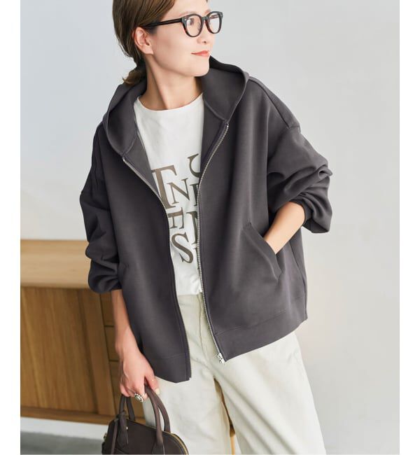 Spick and Span「《WEB限定 / 追加予約》コクーンシルエットパーカー」|パーカー|