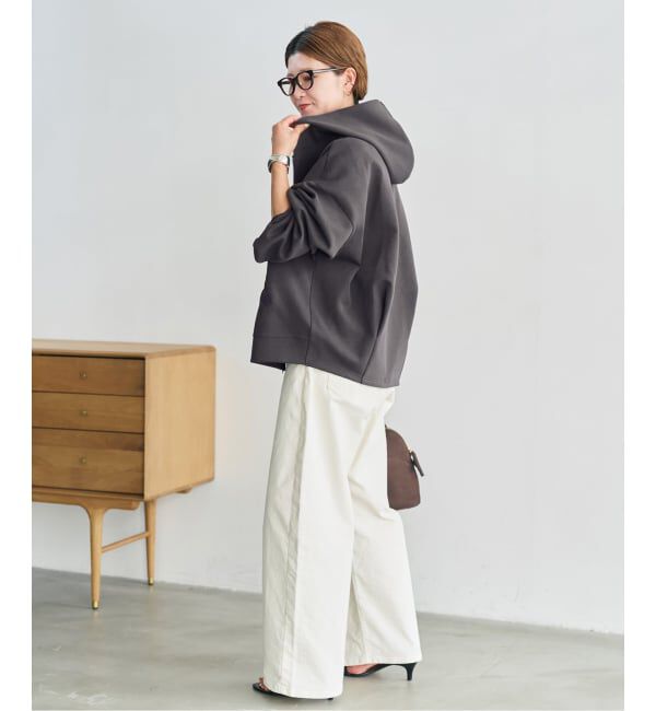 Spick and Span「《WEB限定 / 追加予約》コクーンシルエットパーカー」|パーカー|