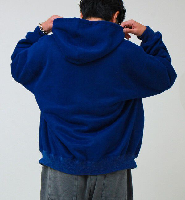 GLOSTER「【DISCUS ATHLETIC】インレイ裏シャギーボンディング ジップフーディ」|パーカー|