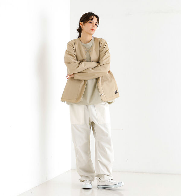 ABAHOUSE「【TAION / タイオン】 MILITARY REVERSIBLE CREW」|ブルゾン・スタジャン|