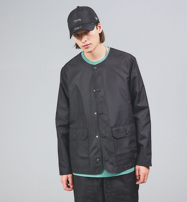 ABAHOUSE「【TAION / タイオン】 MILITARY REVERSIBLE CREW」|ブルゾン・スタジャン|ブラック